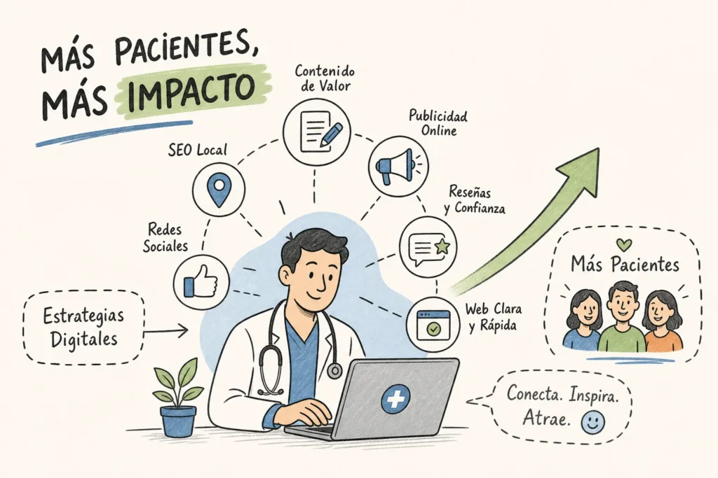 10 estrategias para atraer pacientes digitalmente a tu clinica