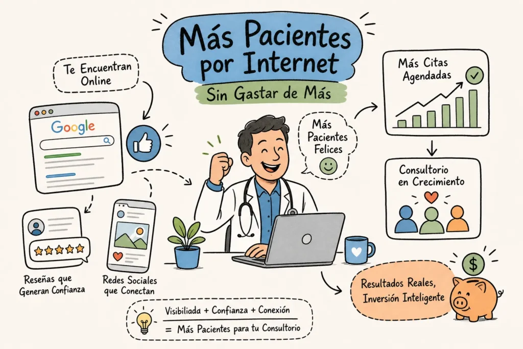 como conseguir mas pacientes por internet sin gastar una fortuna 1786546828910