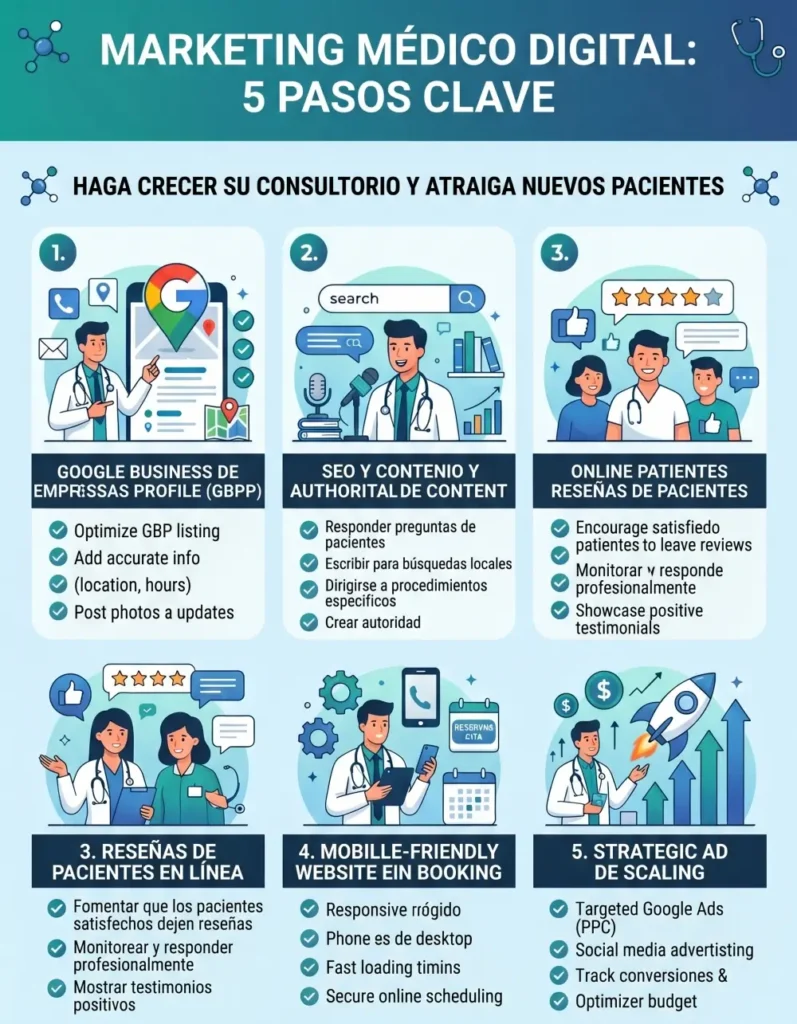 cómo conseguir más pacientes por internet sin gastar una fortuna