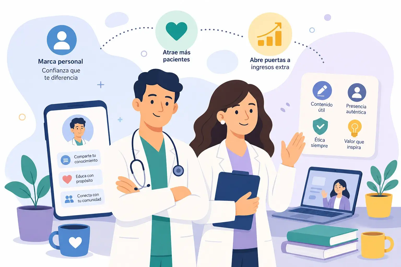 marca personal para medicos como construirla desde cero